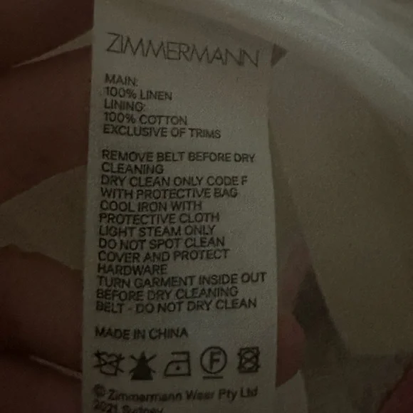 Zimmermann Multicolor Off-Shoulder Mini Dress 3 - Picture 11 of 11